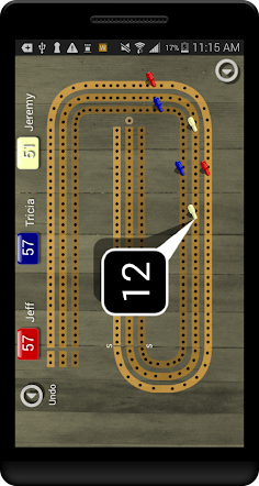 Cribbage Pegboard - Screenshot 3