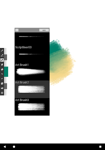 Art Brushes Pro Screen 2
