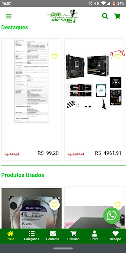 Drinfonet.com.br Screen 3