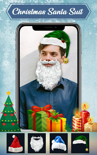 Santa Claus photo editor Chri
