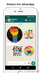 LGBT+ Pride Day Stickers