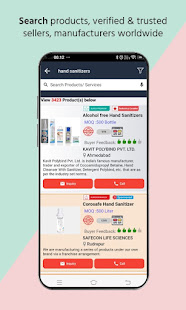 Tradeindia : Buyer Seller Online B2B Business App Varies with device screenshots 6