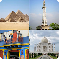 1 Pic 1 Word : Guess the Country by Famous Places APK התמונה על עטיפת הסרט