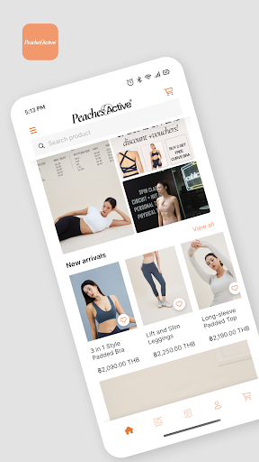 Android application Peaches Active screenshort