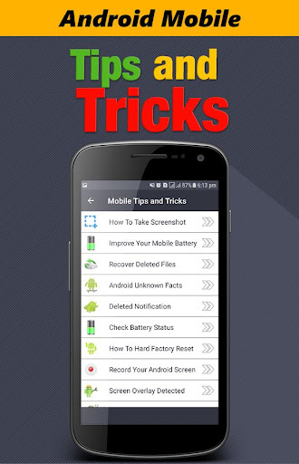 Mobile Tips & Tricks: Android 3