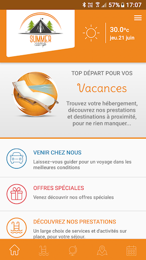 Android application Wellcamp screenshort