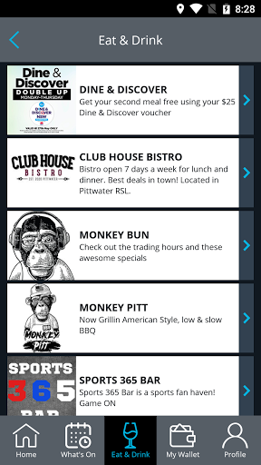 Pittwater RSL Club Screen 3