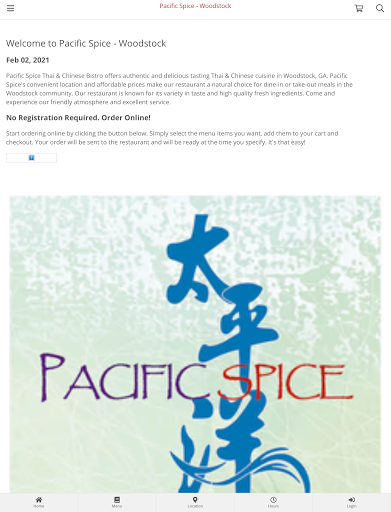 Pacific Spice - Woodstock Screen 3