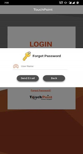 TouchPoint Facility Management Screen 3