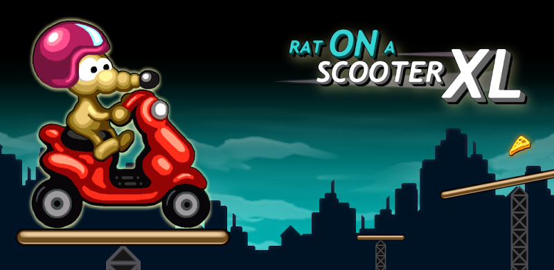 Rat On A Scooter XL