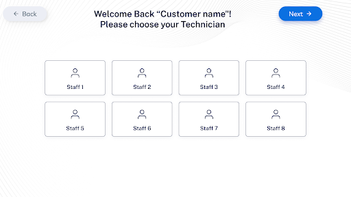 RICH Check-in Screenshot