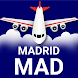 マドリード空港のフライト