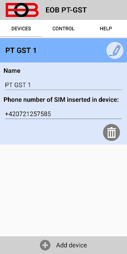 Android application EOB PT-GST screenshort