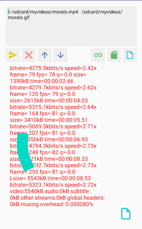 #4. FFMPEG DROID (Android) 由: Ma7moud3ly