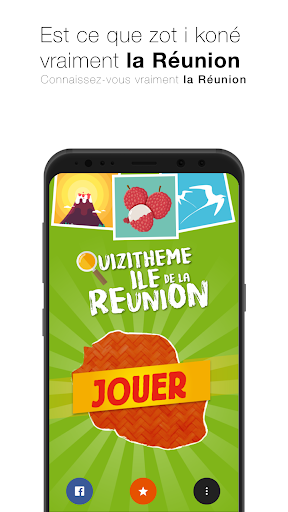 Android application Quiz 974 - jeu sur La Réunion screenshort