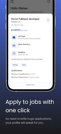 SearchX Screen 2