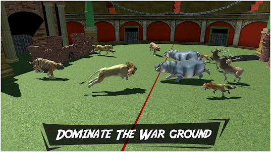 야생 동물 전투 게임