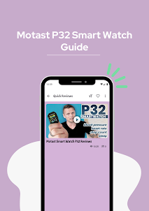 Motast P32 Smart Watch Guide