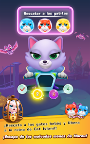 Captura de Pantalla 5 Bubble Shooter: Cat Island android