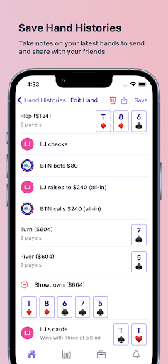 Regroup Poker Tools & Charts Screen 3