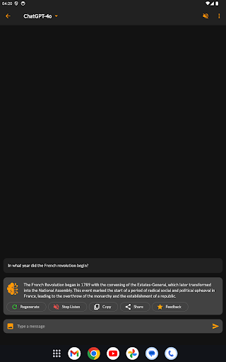 AI Chatbot & Assistant Screenshot
