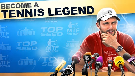 TOP SEED Tennis Manager 2023 MOD APK (argent illimité) 5