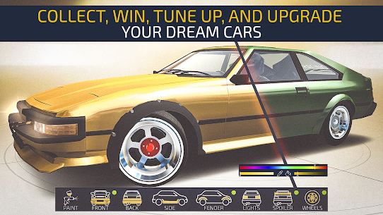 JDM Racing: Drag & Drift Races Apk Mod for Android [Unlimited Coins/Gems] 2