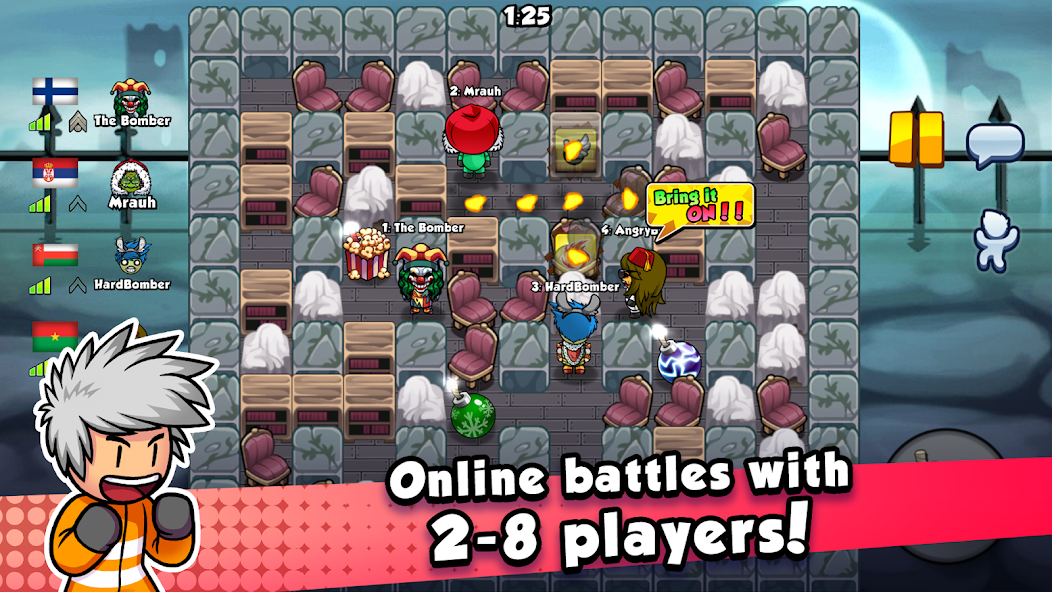 Bomber Friends 5.01 APK + Мод (Unlimited money) за Android