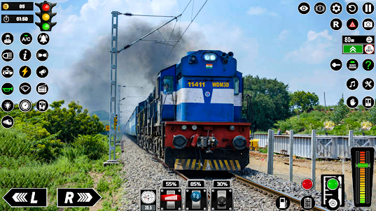 Real Train Simulator 3D Game