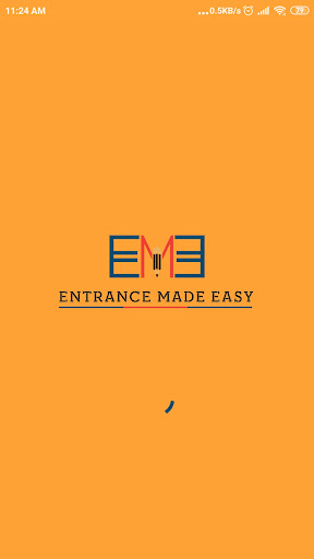 Android application Entrance Made Easy screenshort