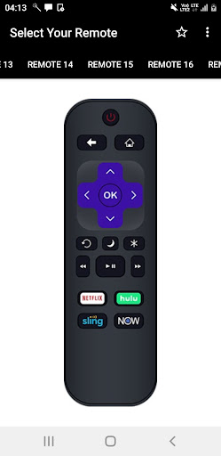 Roku TV Remote