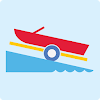 Boat ramp locator icon