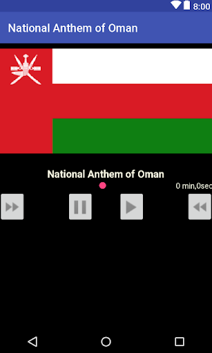 Android application National Anthem of Oman screenshort
