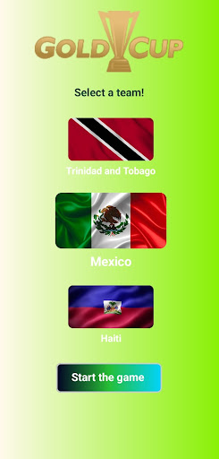 Gold Cup 2024: Simulator Game Screen 2