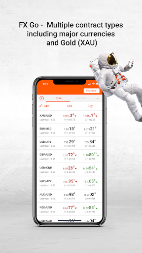 Android application FX Go by CNCBI screenshort