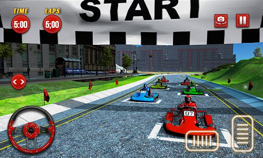 ultime karting 3D: réal karts courses champion screenshots apk mod 4