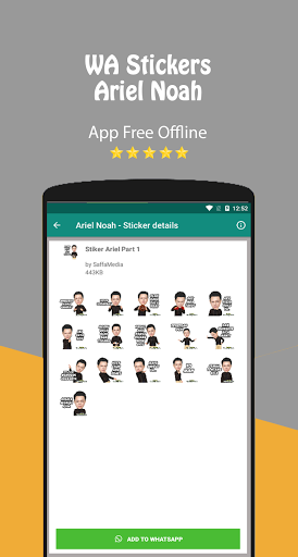 Wa Sticker Ariel Noah