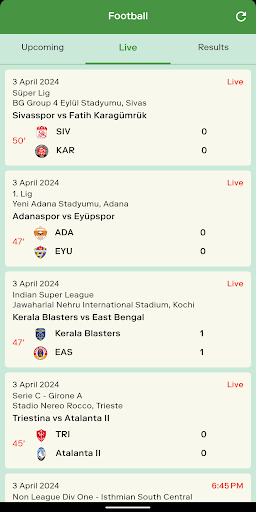 FootBuzz - Live scores Screenshot 2 - AppWisp.com