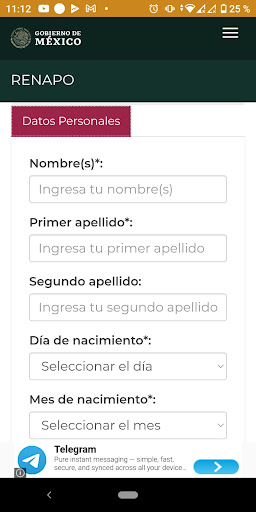 CURP MEXICO Enlace Consulta Screenshot 3 - AppWisp.com