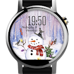 Snowman ⛄ Free Watch Face Apk