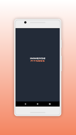 Android application Immerse Fitness screenshort