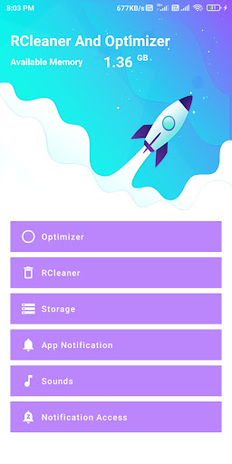 Rcleaner and optimizer app