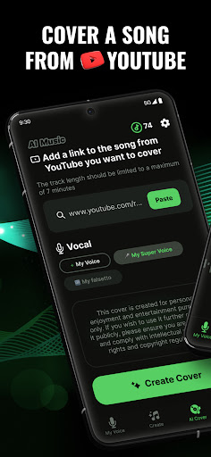 AI Music: Cover & Song Maker screenshot 2