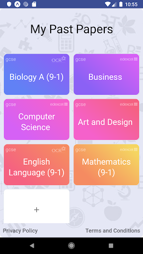 My Past Papers Screen 3