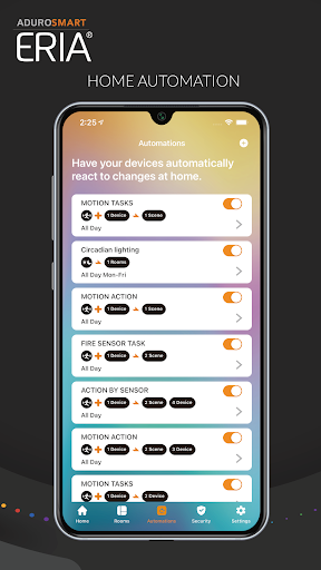 AduroSmart Eria - Smart Home Screen 2