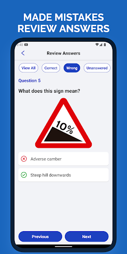 UK Theory Test Practice 2024 Screen 3
