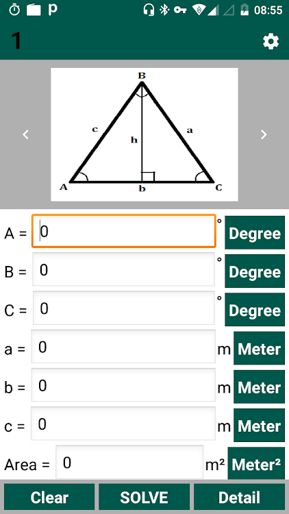 Triangle Calculator and Solver - 4.8 - (Android)