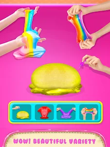 Machen Sie Fluffy Slime Maker