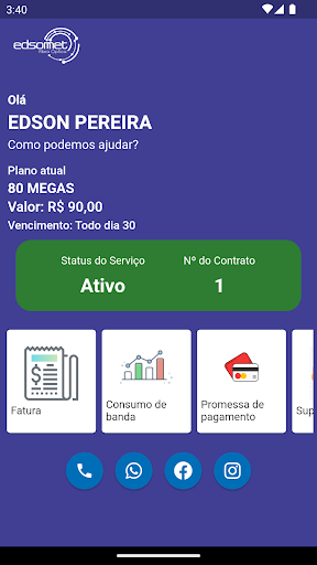 EDSON NET TELECOM Screen 2
