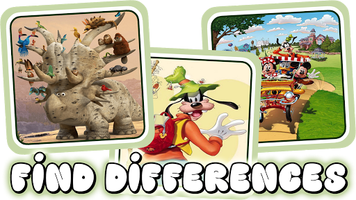 Android application Find differences screenshort